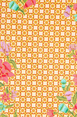 Sanatın güzel dokusu Thai Batik deseni.