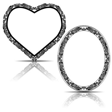 siluet gölge ile kare oyma