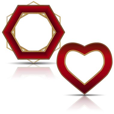 Ruby on Rails ve altın renk ile gölge çerçeveler