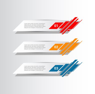 Tasarım afiş şablonu. Vektör çizim