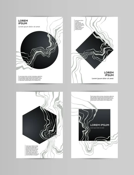 Siyah Mermer duvar doku ve arka plan. Soyut vektör çizim. Tasarım şablonu. Modern desen.