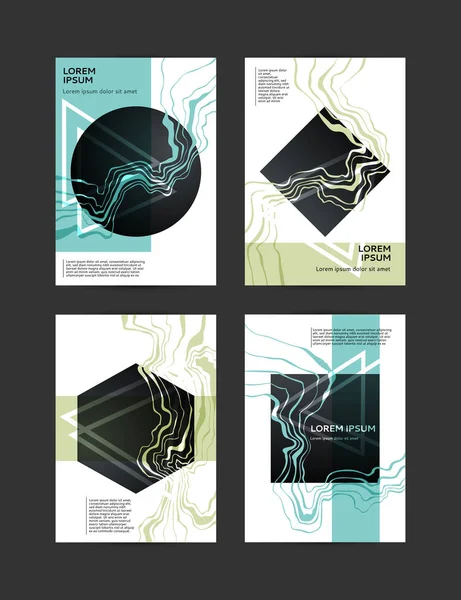 Marmor Wand Textur und Hintergrund. abstrakte Vektorillustration. Designvorlage. modernes Muster. — Stockvektor
