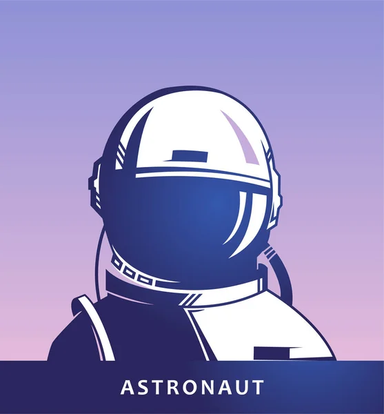 Astronot Kozmonotu Cosmonautics Gün — Stok Vektör