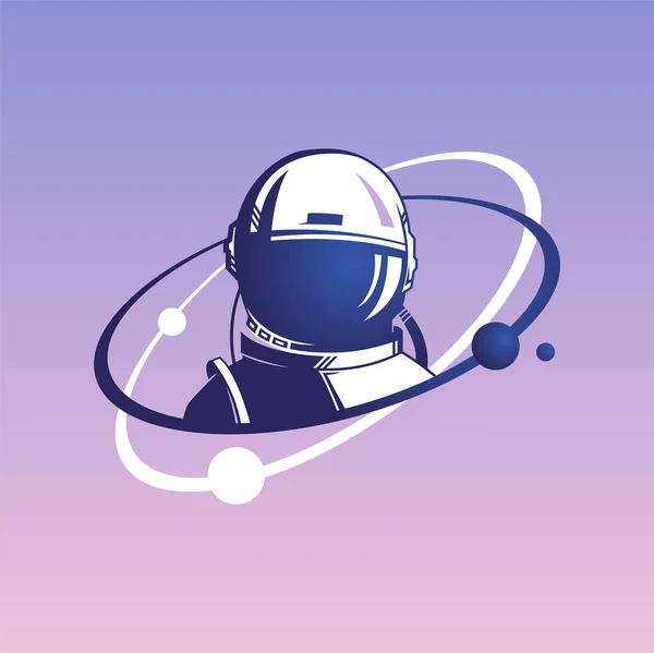宇宙飛行士 最初の宇宙飛行士 宇宙飛行士の日 — ストックベクタ