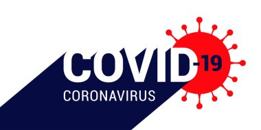 Covid-19 Coronavirus kavramı yazı dizaynı. Dünya Sağlık Örgütü WHO, Coronavirus hastalığına COVID-19 adını verdi. Vektör illüstrasyonu