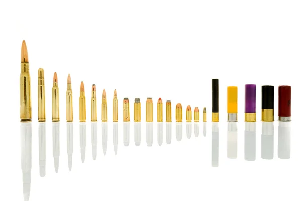 Munition im Hintergrund — Stockfoto