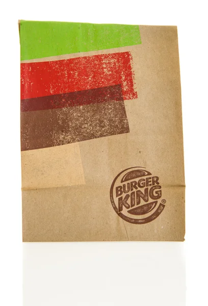 Burger King Tasche — Stockfoto