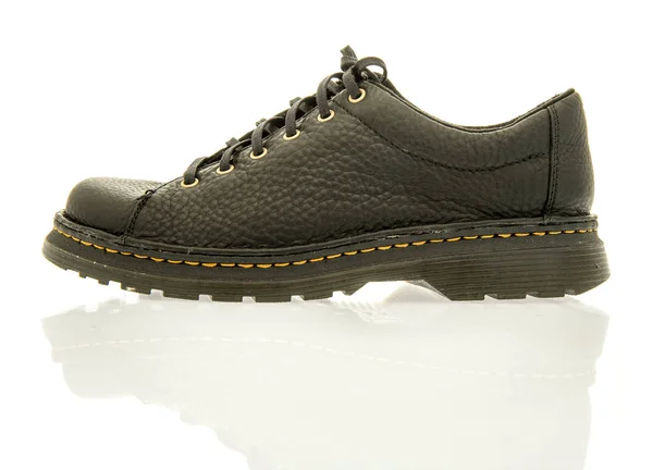 black and yellow doc marten laces