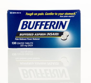 Aspirin Bufferin kutusu
