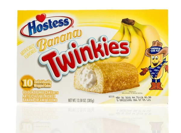 Azafata banana twinkie — Foto de Stock