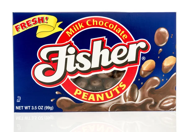 Cacahuetes cubiertos de Fisher —  Fotos de Stock