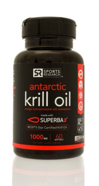 Şişe krill yağı