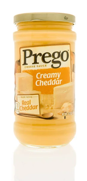 Jar of Prego sauce — Stock Photo, Image