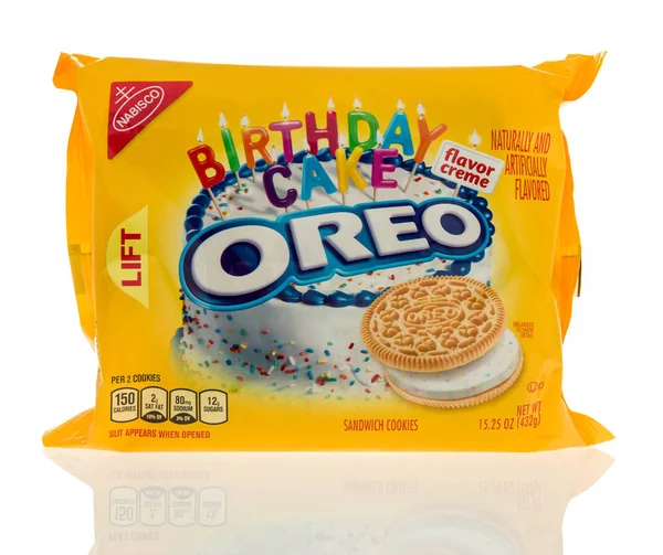 Torta de cumpleaños Oreo — Foto de Stock