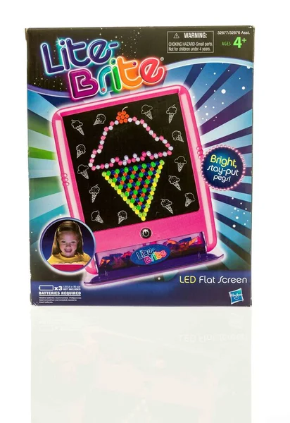 Lite brite kutu — Stok fotoğraf