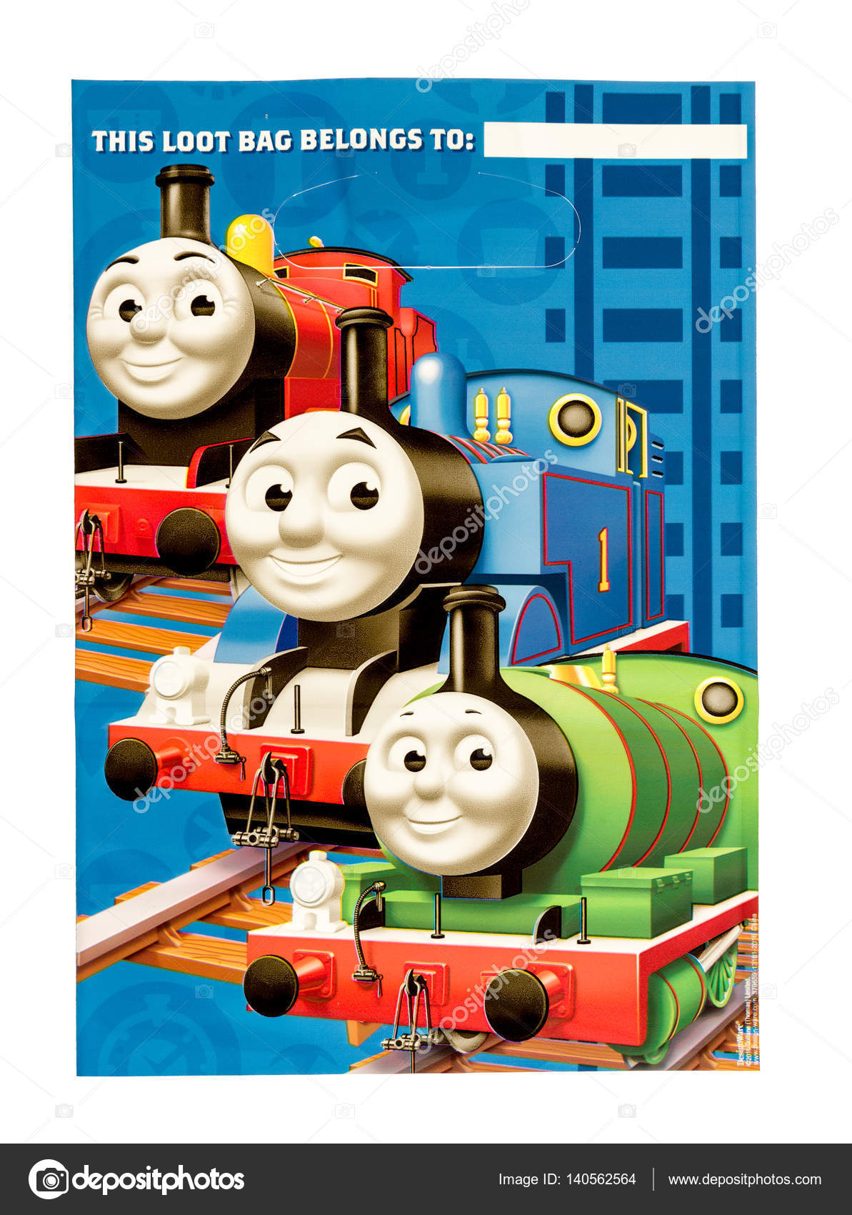 thomas train bag