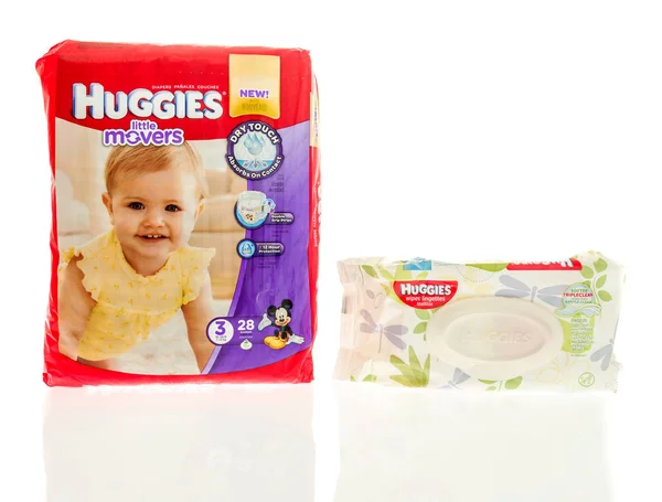 Huggies diapers and wipes – Stock Editorial Photo © homank76