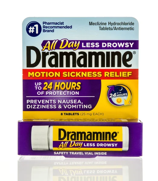 Пакет Dramamine — стоковое фото