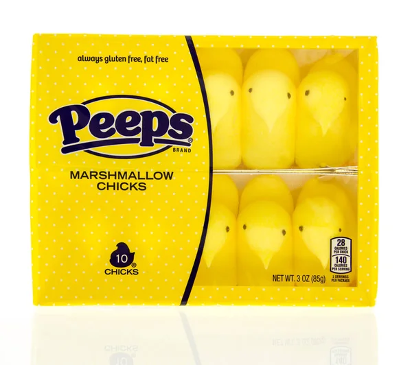Package of peeps chicks — Stock Photo, Image