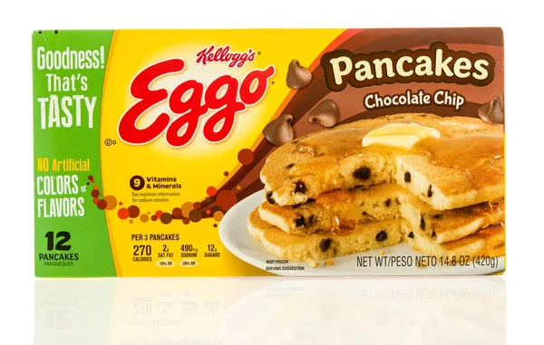 Doos van Eggo — Stockfoto