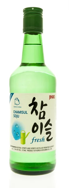 Soju şişe — Stok fotoğraf