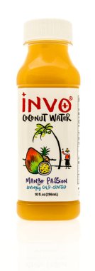 Bir şişe meyve suyu.