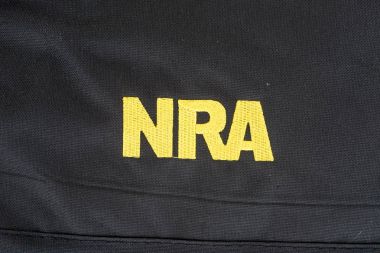 Nra logosu yakın çekim