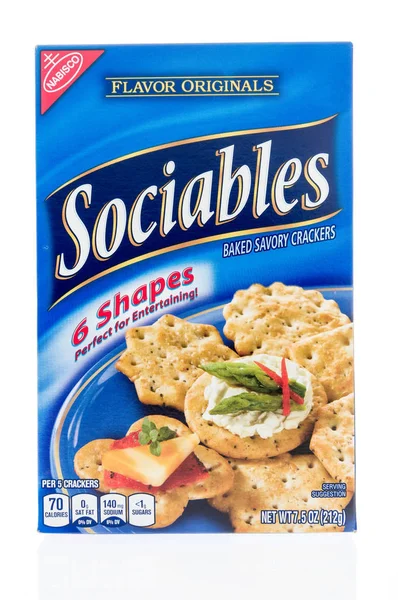 Nabisco sociables crackers — Stock Photo, Image