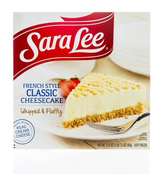 Caja de tarta de queso —  Fotos de Stock