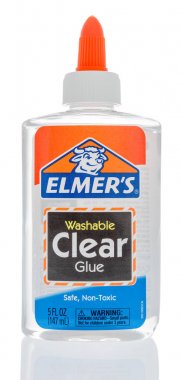 Elmers clear glue clipart