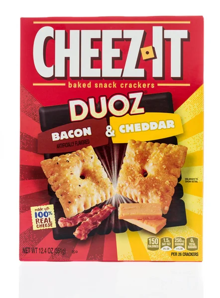 Scatola di Cheez it — Foto Stock