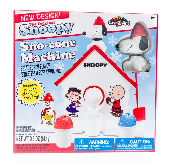 Snoopy-Zapfen-Maschine — Stockfoto