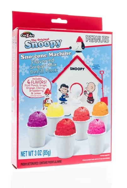 Snoopy machine à sno-cône — Photo