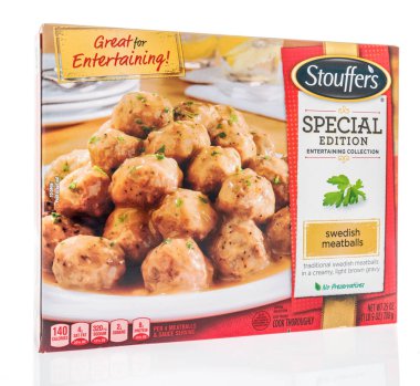 Dondurulmuş yemek kutusu