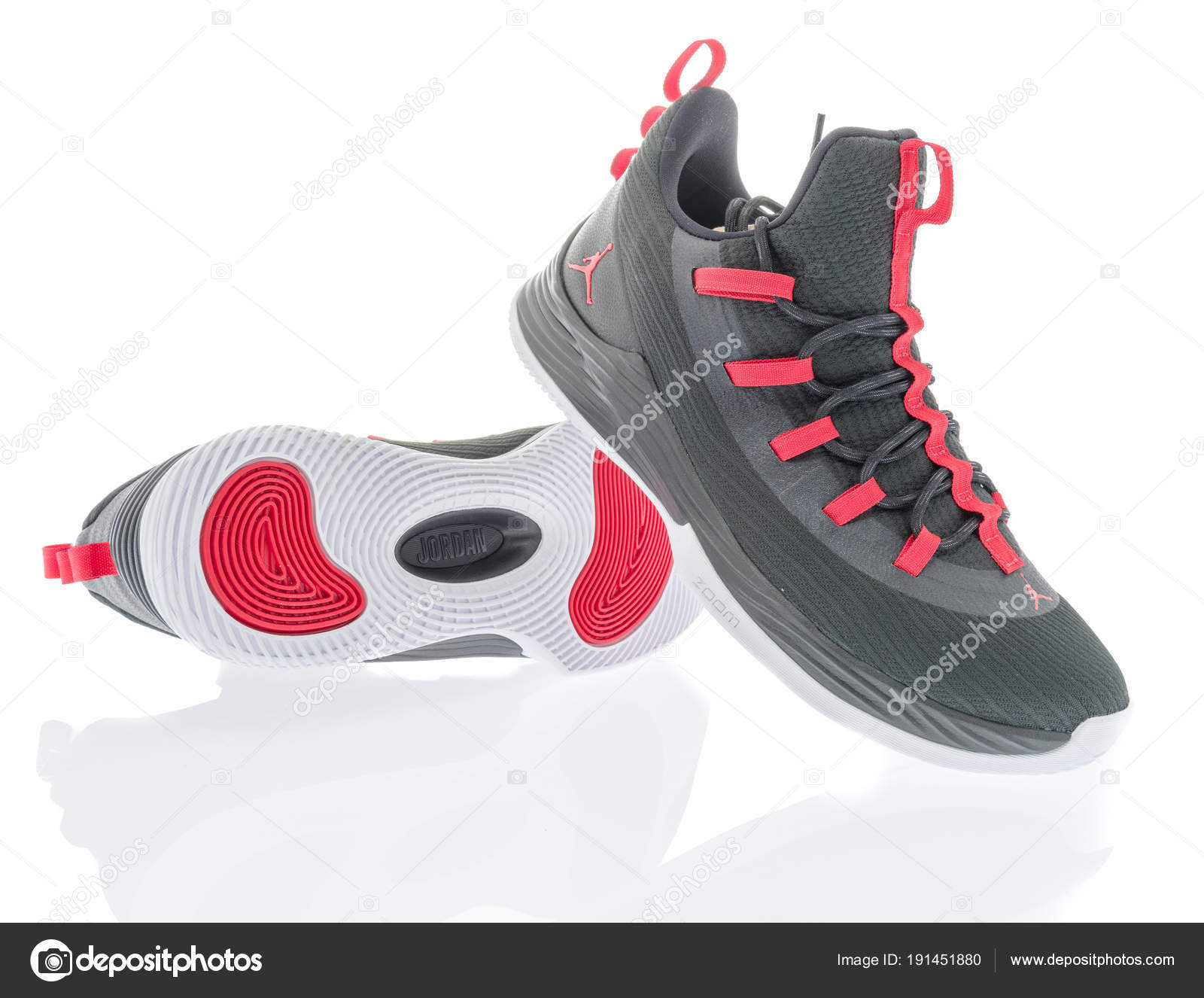 pair of jordan shoes