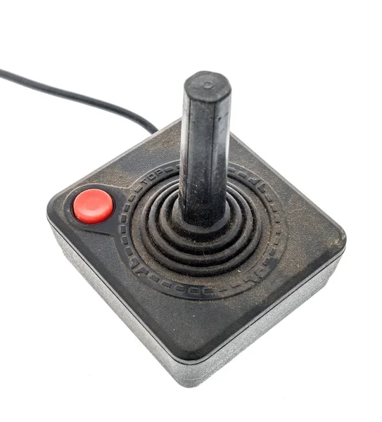 Winneconne May 2020 Package Atari 2600 Joystick Controller Covered Dust — Stock Photo, Image