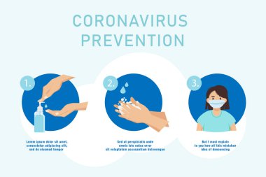 Mers-Cov - Orta Doğu Solunum Sendromu Coronavirüs, Roman Coronavirüs 2019-ncov, elinde pankartıyla mendile hapşıran enfekte adam. Kavram - Coronavirüsü durduralım