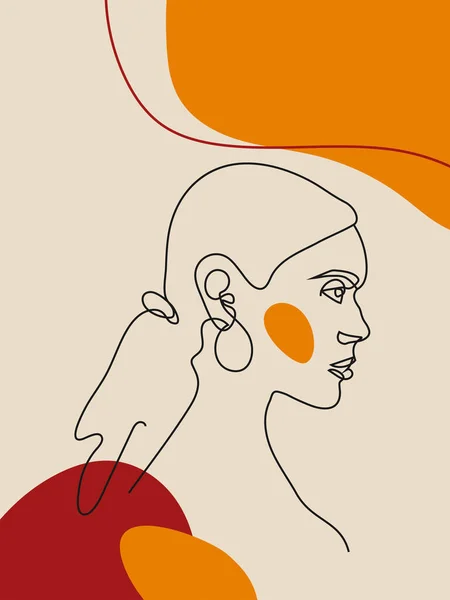 Tropik bir plajda geniş kenarlı şapkalı güzel bir kadın. Göl kıyısı, dağlar. Fransız Rivierası, Liguria 'da tatil. Art Deco 'daki poster