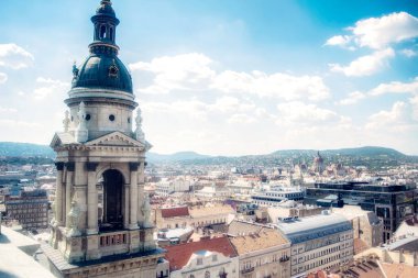 Budapeşte 'deki St. Stephenss Bazilikası' ndan görüntü
