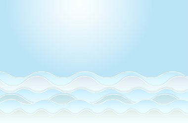 Su dalgaları ile soyut arkaplan