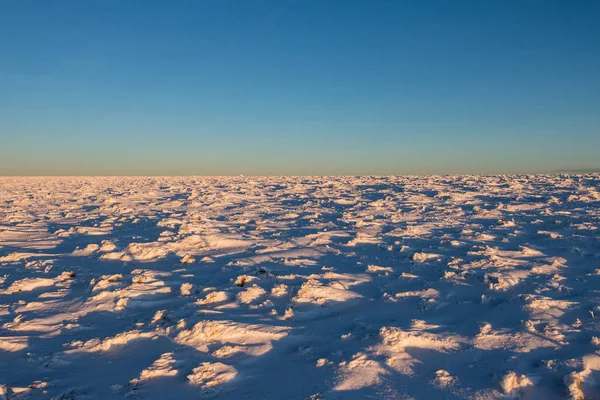 Kış minimalist yatay, kopya alanı