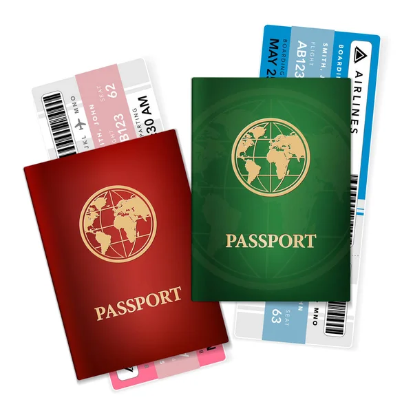 İki farklı pasaport ile uçak biletleri