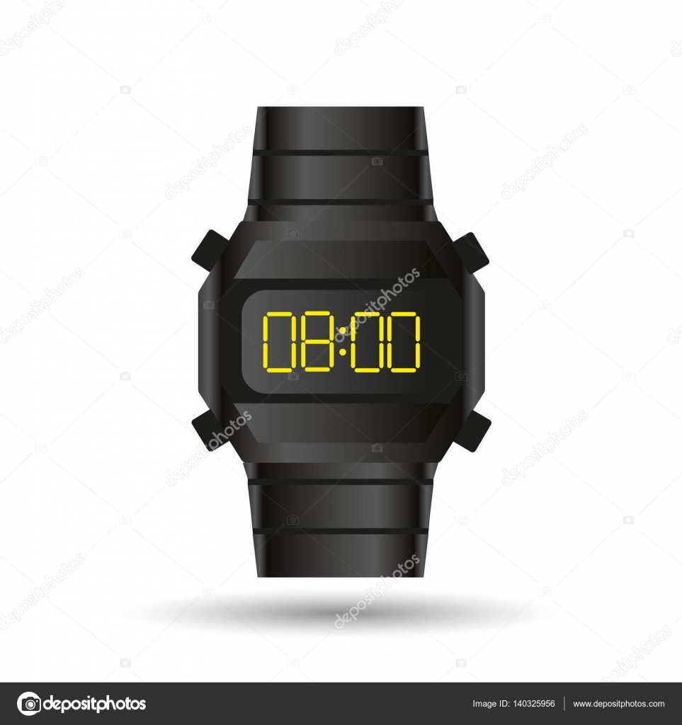 simple digital watch