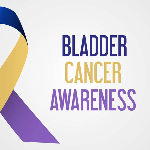 World bladder cancer day awareness poster eps10 — Stock Vector