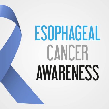 world esophageal cancer day awareness poster eps10 clipart