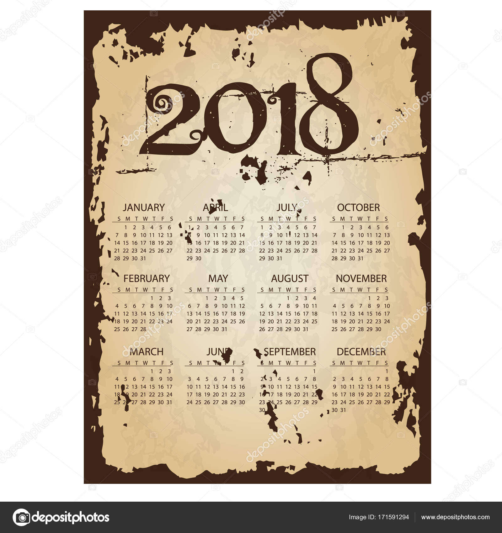 18 Simple Business Wall Calendar With Torn Old Paper Background Eps10 Stock Vector Image By C Martin951 18 Simple Business Wall Calendar With Torn Old Paper Background Eps10 Stock Vector Image By C Martin951