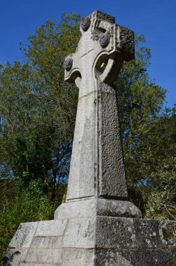 Glencree Alman Askeri Mezarlığı 'nda Kelt Haçı