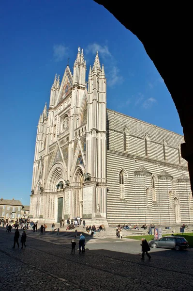 Кафедральный Собор Орвието Умбрия Италия — стоковое фото