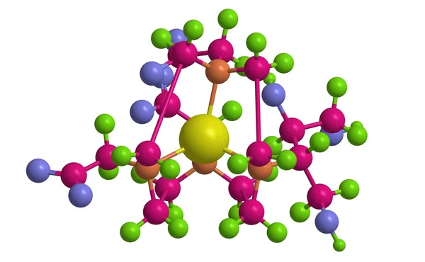 Estructura molecular de Gadobutrol — Foto de Stock