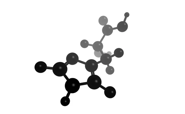 Молекулярная структура - абстрактный бэкгорунд — стоковое фото